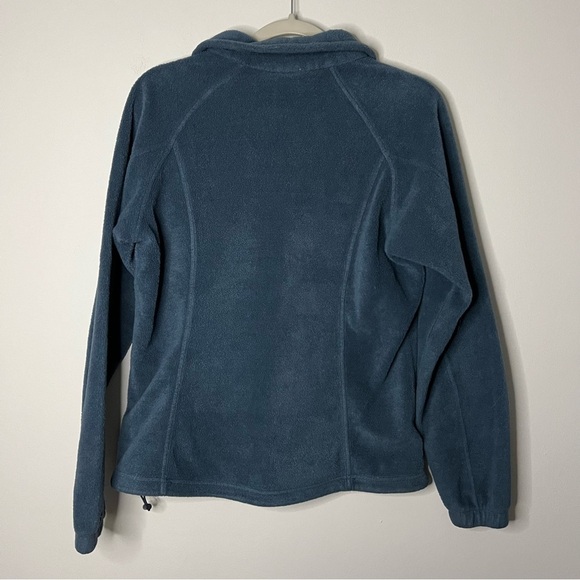 Women’s Columbia blue fleece zip up jacket size medium M - Picture 5 of 5